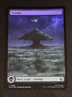 MTG Avatar: The Last Airbender Swamp Foil 0289 NM - Image 1