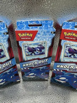 3x Pokemon TCG Knock Out Collection (Kyogre Edition) [FACTORY SEALED] - Image 3