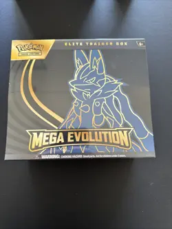 Pokemon TCG Mega Evolutions ETB Lucario - Image 1