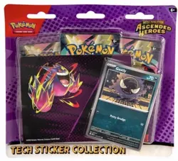 Pokemon TCG: Mega Evolution Ascended Heroes Tech Sticker Collection Gastly - Image 1