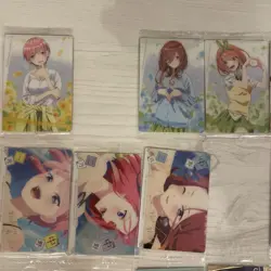 Quintessential Quintuplets Wafer Card 22 Types Semicomp - Image 2