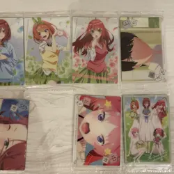 Quintessential Quintuplets Wafer Card 22 Types Semicomp - Image 3