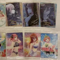 Quintessential Quintuplets Wafer Card 22 Types Semicomp - Image 5