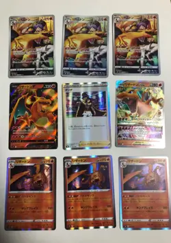 Pokemon Card Japanese Leon's Charizard CHR VMAX V Vstar Set MINT HOLO - Image 1