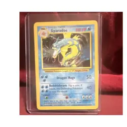 Pokemon Gyarados Base Set Holo Rare 6/102 100 HP Stage 1 1999 English - Image 1