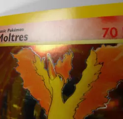 Moltres Holo 12/62 Fossil Unlimited LP Pokemon - Image 5