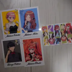 The Quintessential Quintuplets Animega Sofmap Bonus Photo Card - Image 1