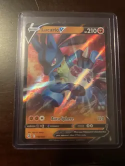 Pokemon TCG Lucario V Fusion Strike 146/264 Holo Ultra Rare - Image 1