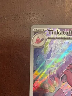 Pokemon Tinkatuff 217/193 Sv02: Paldea Evolved Holo-Check Photos - Image 2