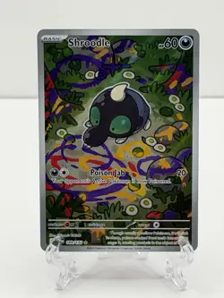🔥Pokemon TCG-Shroodle-149/132-Me01: Mega Evolution-Illustration-Holo-M/NM!🔥 - Image 1
