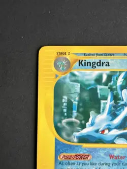 Pokemon Kingdra 19/147 Aquapolis NM - Image 4