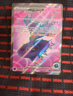 Mismagius ex #112/094 Pokemon 2025 Phantasmal Flames NM Full Art - Image 3