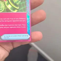 Unfair Stamp 165/167 Sv06: Pokemon Twilight Masquerade Holo - Pack Fresh - Image 4