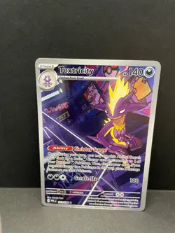 2025 Pokemon Phantasmal Flames Toxtricity Illustration Rare #103/094 - Image 1