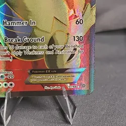 Pokemon Tyranitar EX Ultra Rare Full Art Holo 91/98 XY-Ancient Origins 2015 NM/M - Image 4