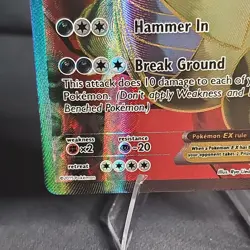 Pokemon Tyranitar EX Ultra Rare Full Art Holo 91/98 XY-Ancient Origins 2015 NM/M - Image 5