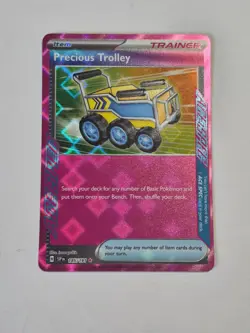 Precious Trolley 185/191 ACE SPEC Rare Surging Sparks Pokemon Holo Near Mint - Image 1