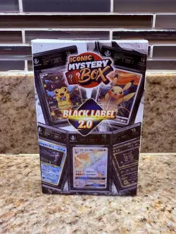 ICONIC MYSTERY POKEMON BGS BLACK LABEL 2.0 FACTORY SEALED! $3699 MSRP - Image 1
