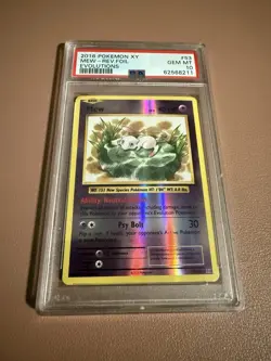 2016 Pokemon XY Evolutions Gem Mint PSA 10 Reverse Foil Mew #53 - Image 3