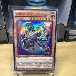 Yu-Gi-Oh! TCG Berserkion The Electromagna Warrior 1st Edition SDMY-EN004 NM - Image 1