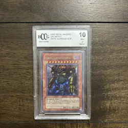 Yu-Gi-Oh! 2002 Metal Raiders Unlimited Gate Guardian SCR - Image 1