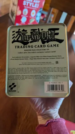 VTG 2002 Yu-gi-oh TCG Kaiba and Lord of D. Collectors Tin Empty RS12 - Image 4