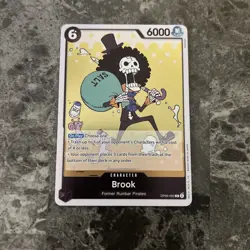 One Piece Brook (OP06-092/239) OP06 Wings of the Captain NM FOIL - Image 1