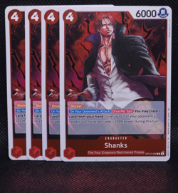 Shanks OP12-008 R Legacy of the Master - ONE PIECE ENGLISH PLAYSET 4x - Image 1