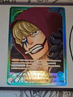 One Piece TCG Rosinante Alt Art Leader OP05-022 Awakening of the New Era NM/MINT - Image 1