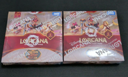 Disney LORCANA TCG Reign of Jafar Booster Box Set of 2 Japanese w/promo pack - Image 1