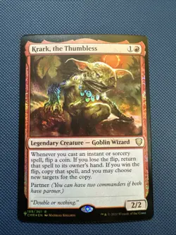 MTG Krark, the Thumbless - The List Reprints (LIST) NM Foil - Image 1