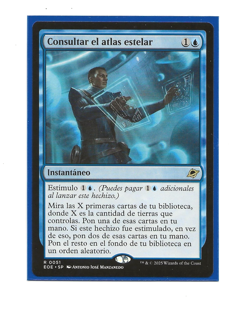 CONSULT THE STAR CHARTS EoE Magic Spanish NM MTG - Image 1
