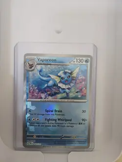 Vaporeon - 022/131 - Pokeball Holo - Prismatic Evolution - Pokemon Card - NM/M - Image 1