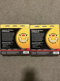 2 Brand New Sealed Pokemon 30th Anniversary Celebrations Collection Boxes - Image 2