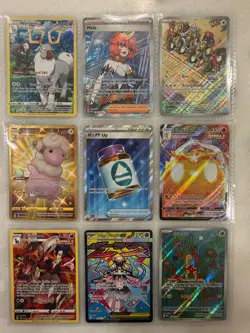 Pokemon TCG x9 Illustration Rare card bulk bundle | full art lot | NM Lot 18 - Image 1