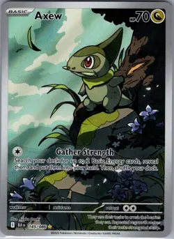 Axew 145/086 SV: Black Bolt - Pokemon Card - NM - Image 1
