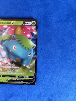 Pokemon Venusaur V SWSH100 Sword & Shield Promo Foil Holo 220 HP Card - Image 5