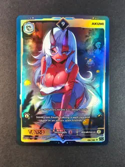 Akumi 9 Holo 1st Edition Awakened Worlds Card GamerSupps VCard Yoclesh 038/250 - Image 3
