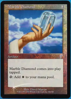 Marble Diamond FOIL 7th Edition PLD Artifact Uncommon CARD (509521) ABUGames - Image 1