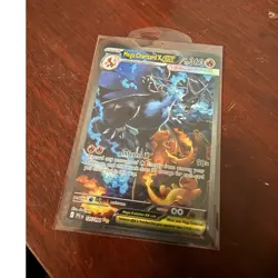 Mega Charizard X EX 125/094 Phantasmal Flames Holo Special Rare Pokemon TCG Card - Image 1