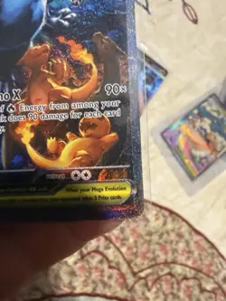 Mega Charizard X EX 125/094 Phantasmal Flames Holo Special Rare Pokemon TCG Card - Image 3