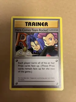 Here Comes Team Rocket! 113/108 - Evolutions - Secret Rare Pokemon Card - Image 1