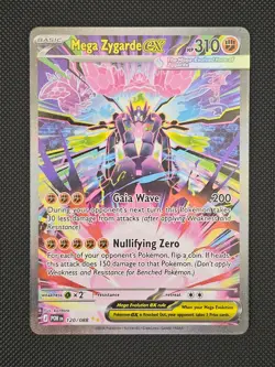 Mega Zygarde ex 120/088 ME03 Perfect Order NM Near Mint Pokemon TCG - Image 1