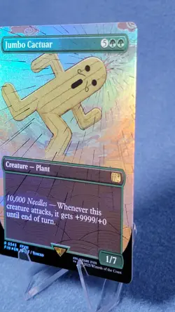 Jumbo Cactuar (Borderless) Final Fantasy Foil - Image 4