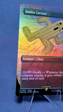 Jumbo Cactuar (Borderless) Final Fantasy Foil - Image 5