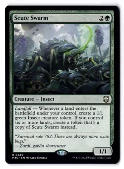 Scute Swarm NM* Modern Horizons 3 0245 ENGLISH mtg -UnltdCards - Image 1