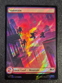 MOUNTAIN 0308 SURGE FOIL L TEENAGE MUTANT NINJA TURTLES 308 NM - Image 1