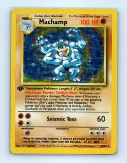 Pokemon tcg Deck Exclusives Machamp Moderately played - Image 1