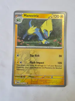 Manectric 076/182 Uncommon Destined Rivals Pokemon Reverse Holo Near Mint - Image 1