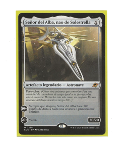 DAWNSIRE, SUNSTAR DREADNOUGHT EoE Magic Spanish NM Senor del Alba MTG - Image 1